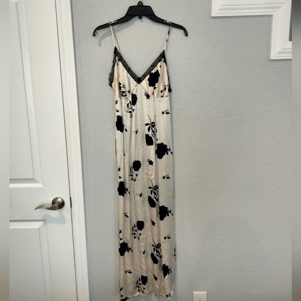 Topshop lace slip midi dress - Picture 4 of 9